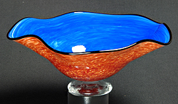 Blue Bowl by David Smith