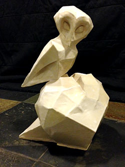 Perched  - Ceramic sculpture by Dominique Wilmore